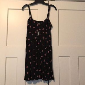 NWT Express Black Pattern Dress